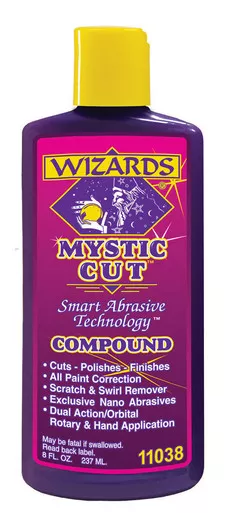 Mystic Cut Compound 8oz.WIZ11038