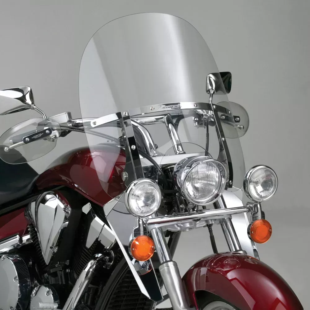 National Cycle 562-2210C N21101 SWITCHBLADE WINDSHIELD 2-UP CLEAR