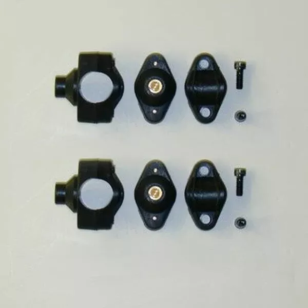 National Cycle 7/8″ Quickset Handlebar Clamps Black