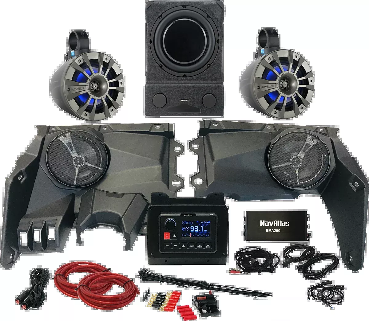 NavAtlas Audio Kit – Zone 4 – X3-X35ZONE4