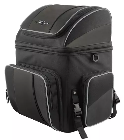 Nelson-Rigg Destination Backrest Rack Bag Black (NR-230)