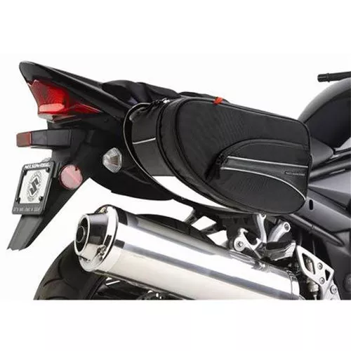 Nelson-Rigg Mini Expandable Sport Black Saddlebags (CL-890)