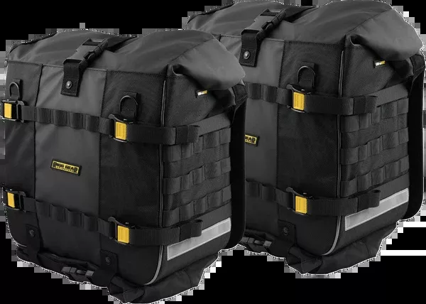 Nelson RIGG Trails End Adventure Saddlebags - Black