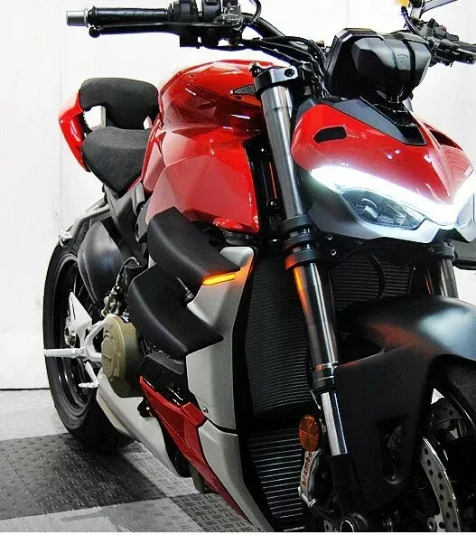 New Rage Cycles Front Led Turn Signals Duc-565-0132