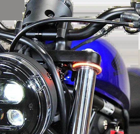 New Rage Cycles Front Led Turn Signals Hon-565-0231