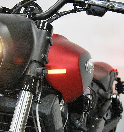 New Rage Cycles Front Led Turn Signals Ind-565-0139