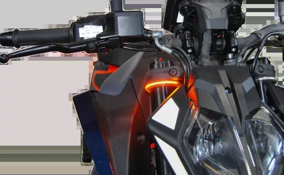 New Rage Cycles Front Led Turn Signals Ktm-565-0237