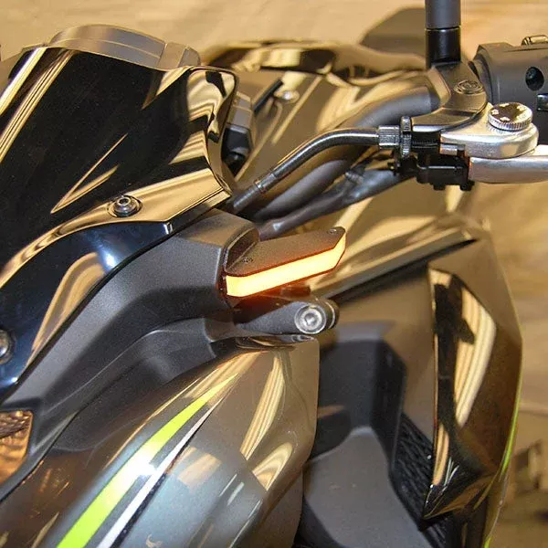 New Rage Cycles Front Led Turn Signals With Load Eq Kaw-565-0283