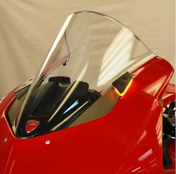 New Rage Cycles Mirror Block Off Turn Signals Duc-565-0163