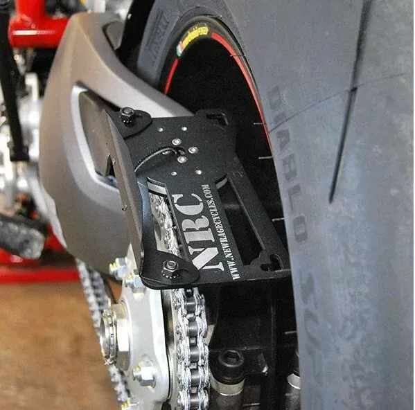 New Rage Cycles Side Mount License Plate Duc-565-0181