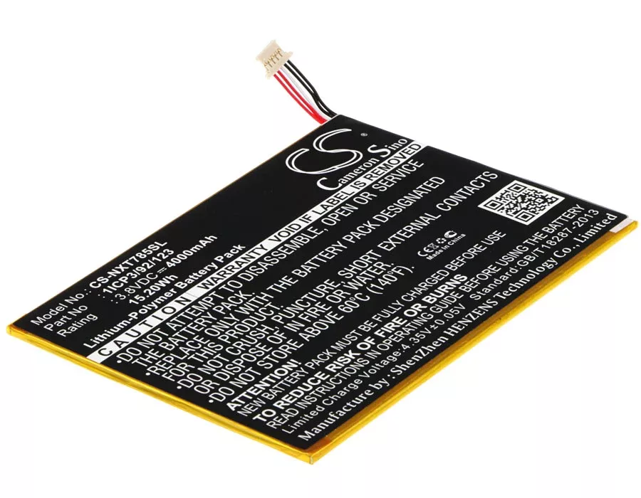 Nextbook NX785QC8G NX785QC16G Tablet Replacement Battery