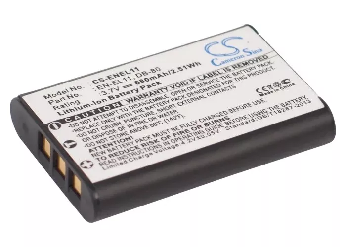NiKon Coolpix S550 Coolpix S560 Camera Replacement Battery