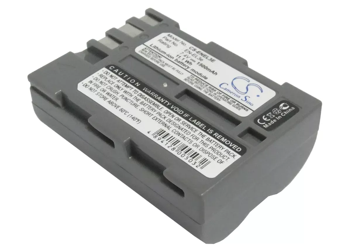 NiKon D100 D200 D50 D70 D70s D80 D300S D700 D90 D300 Camera Replacement Battery