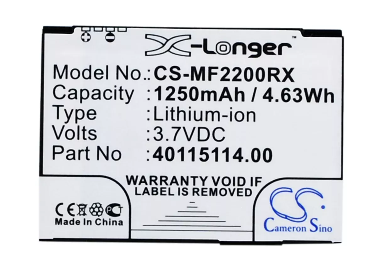 Novatel Wireless MiFi2200 1250mAh Hotspot Replacement Battery
