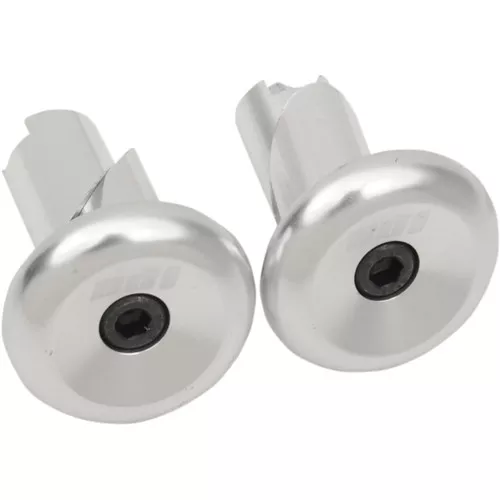 ODI Aluminum Bar End Plugs - Silver (F71APS)
