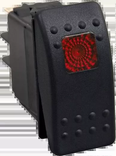 Open Trail Lighted Rocker Switch RED – SM106-005R