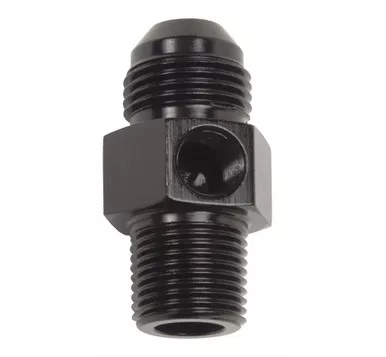 P/C #8 to 3/8 NPT Str Adptr Fitting w/ 1/8 NPT 670083