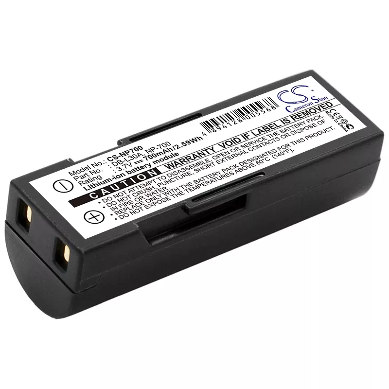 Pentax Optio Z10 Camera Replacement Battery
