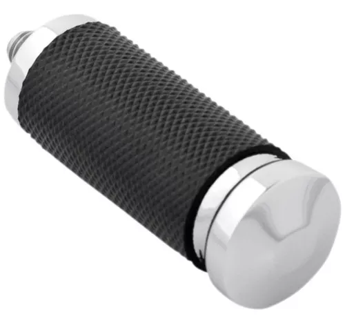 Performance Machine Contour Chrome/Rubber Shiftpeg (0033-1083-CH)