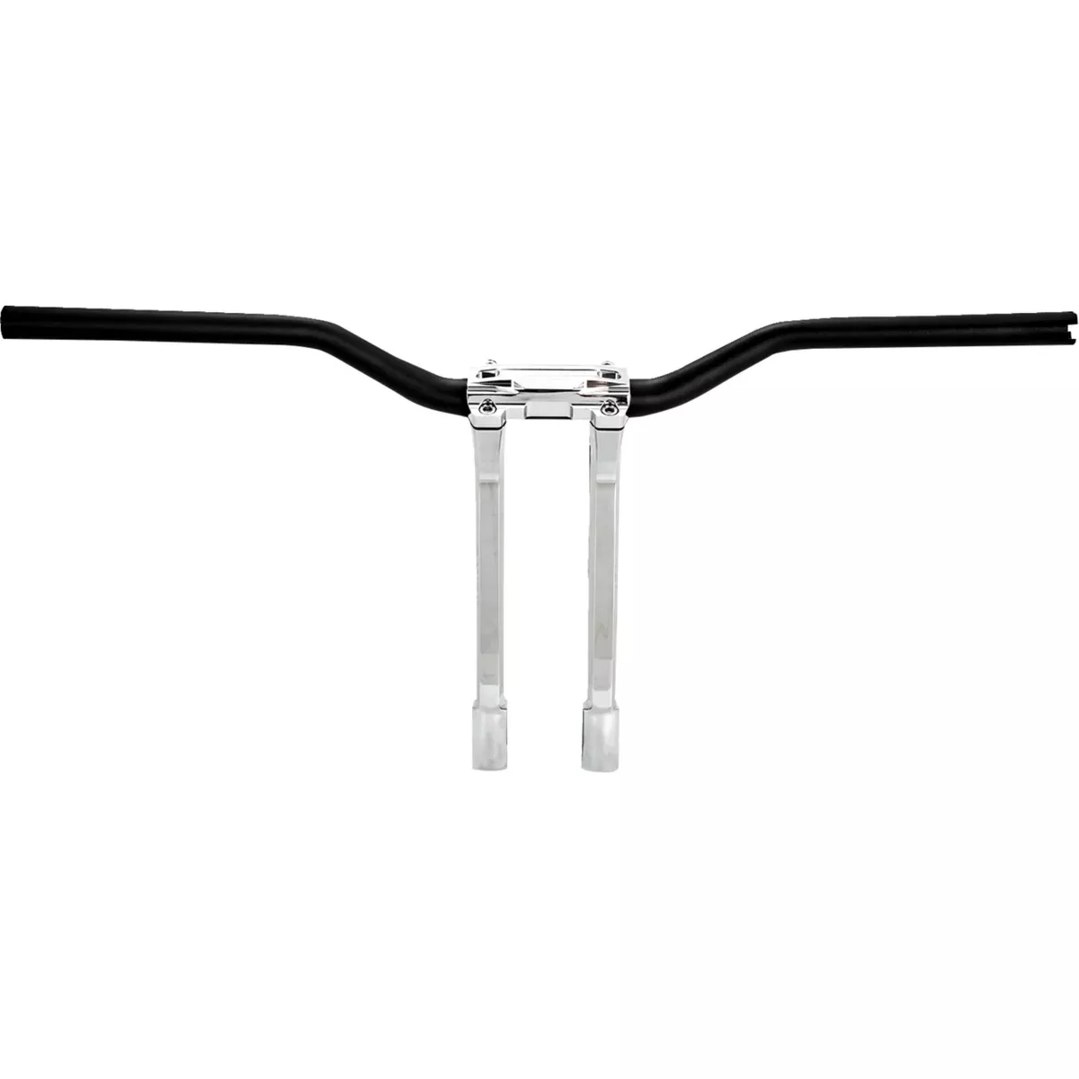 PERFORMANCE MACHINE (PM) 0602-1565 0208-2197M-CH Phatbar & Riser Kit internal wiring/gauge mount holes – 11-1/2″ – chrome