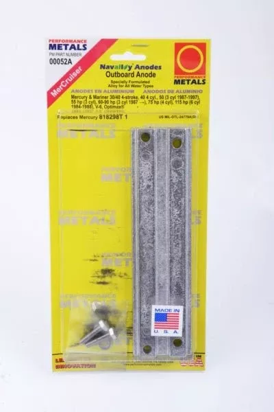 Performance Metals Outboard Power Trim Anode