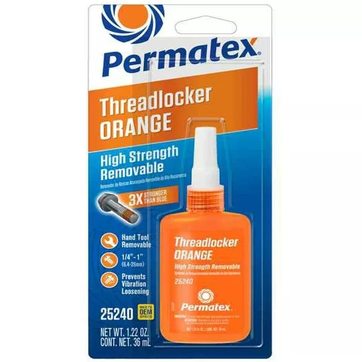 Permatex Hybrid Formula Threadlocker Orange 36 ML – 25240