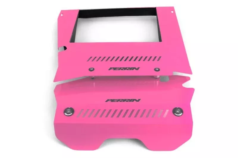 PERRIN 15-21 Subaru WRX Engine Cover Kit (Intercooler & Pulley Covers Incl.) – Hyper Pink
