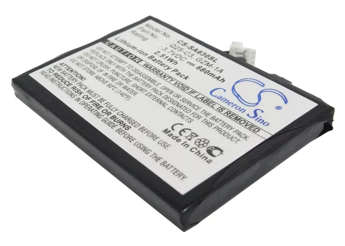 Philips GoGear HDD6330 30GB Media Player Replacement Battery