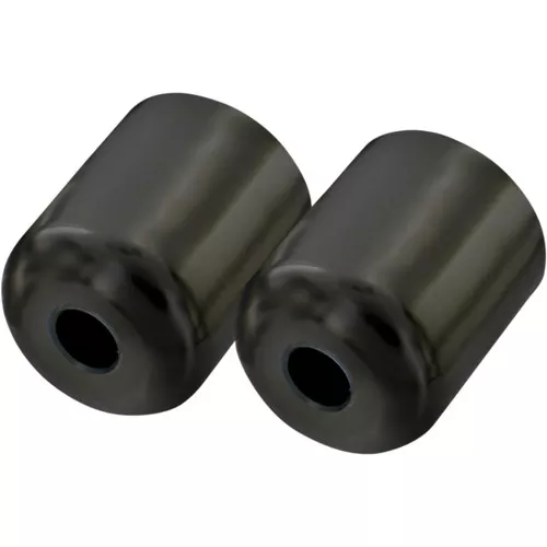 Pingel Delrin Black Motorcycle Bar Ends (62306)