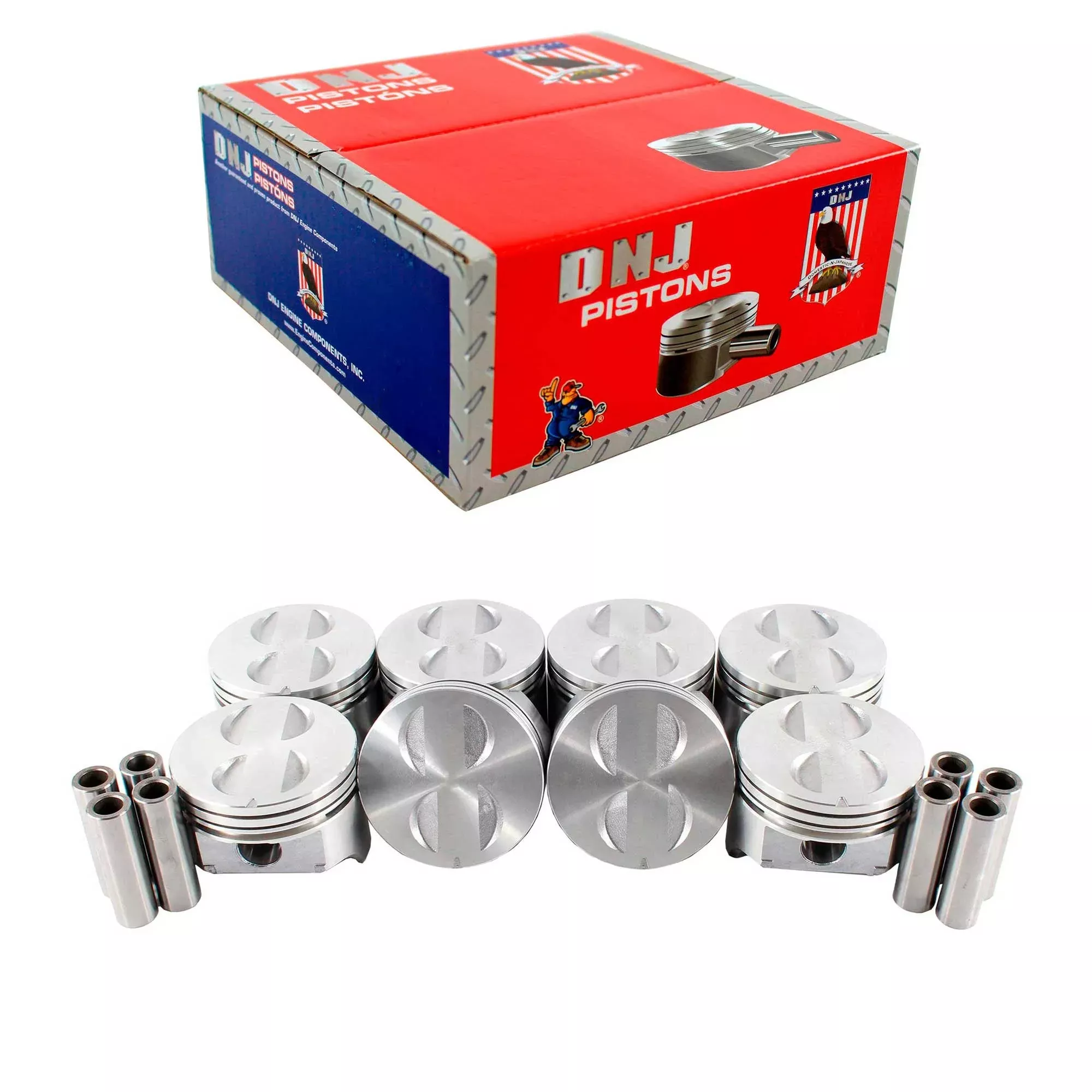 Piston Set 1963-1992 Ford,Lincoln,Mercury 4.7L-5.0L (Oversizes Available)