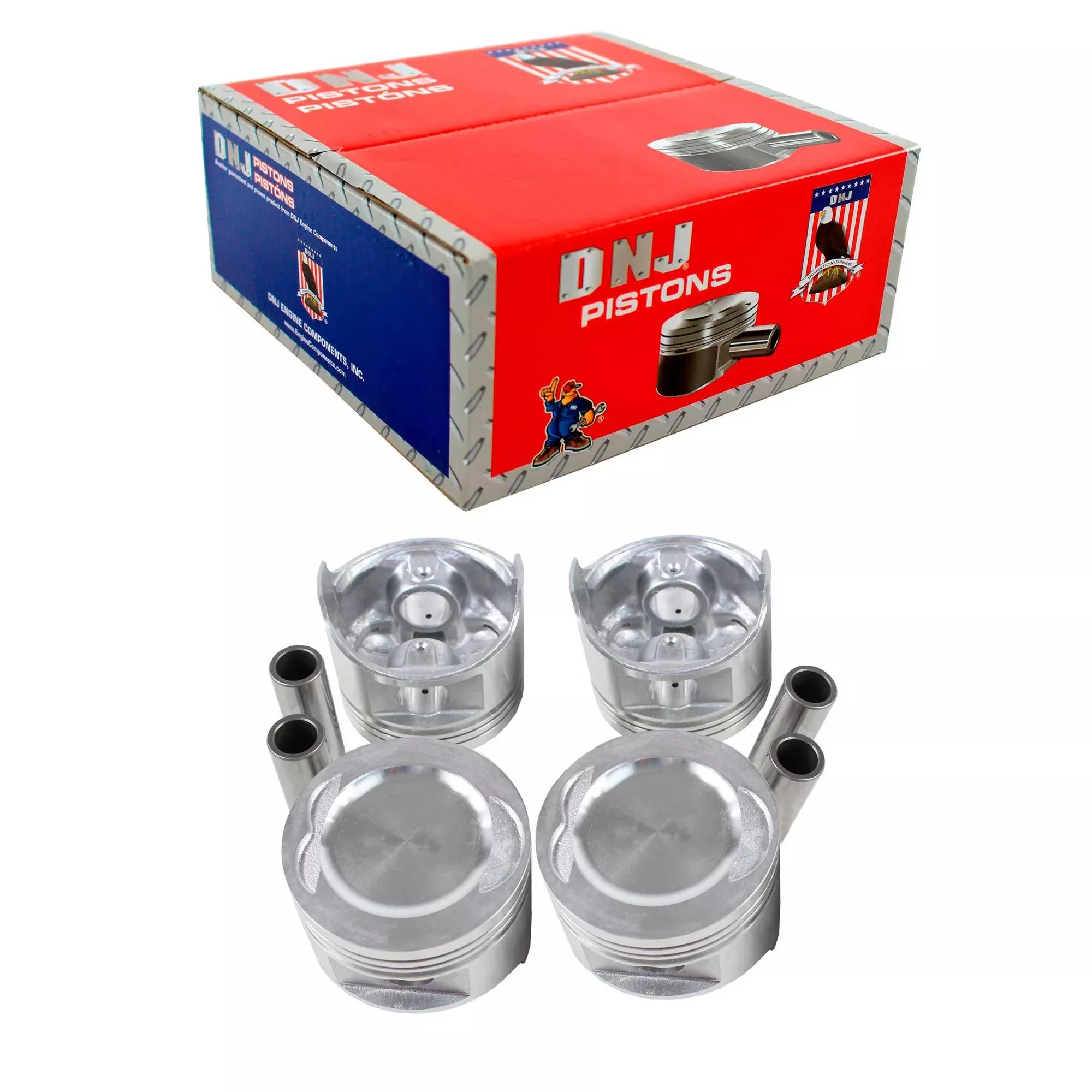 Piston Set 1983-1995 Kia,Mazda 2.0L (Oversizes Available)