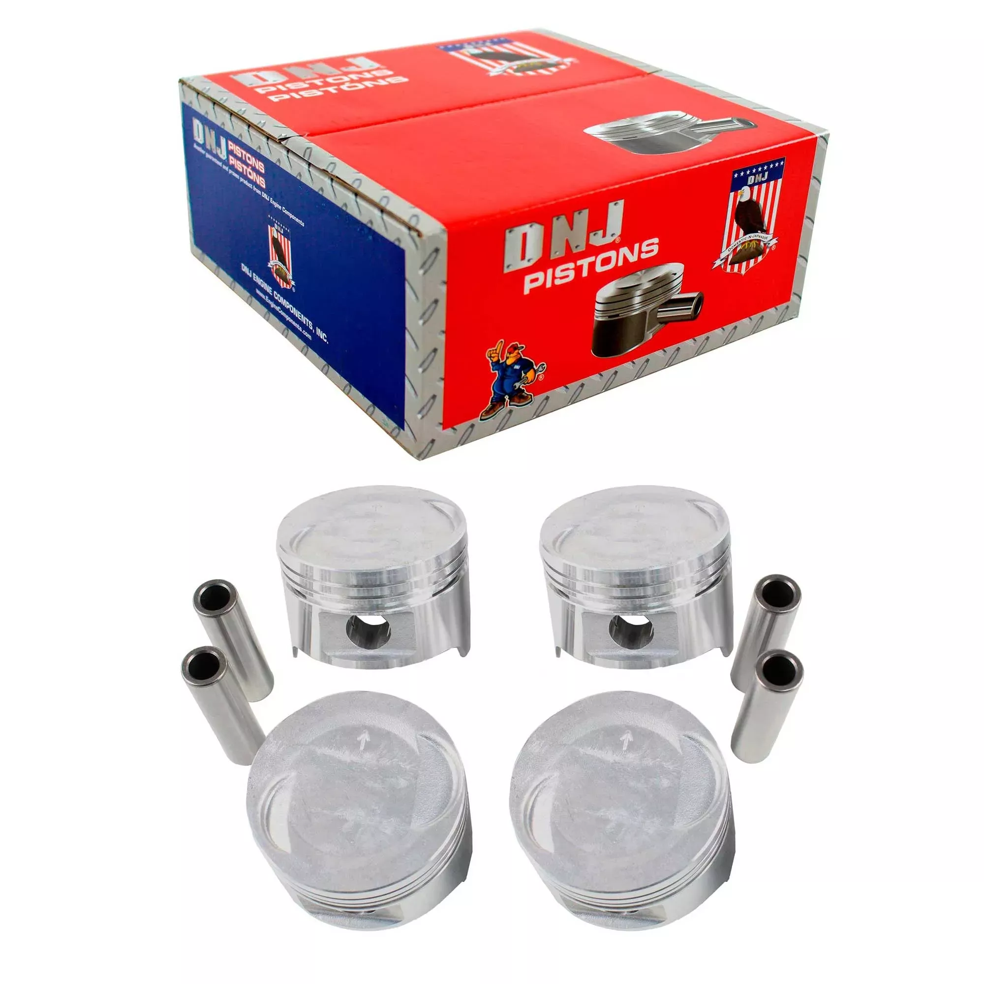 Piston Set 1986-1995 Suzuki 1.3L (Oversizes Available)
