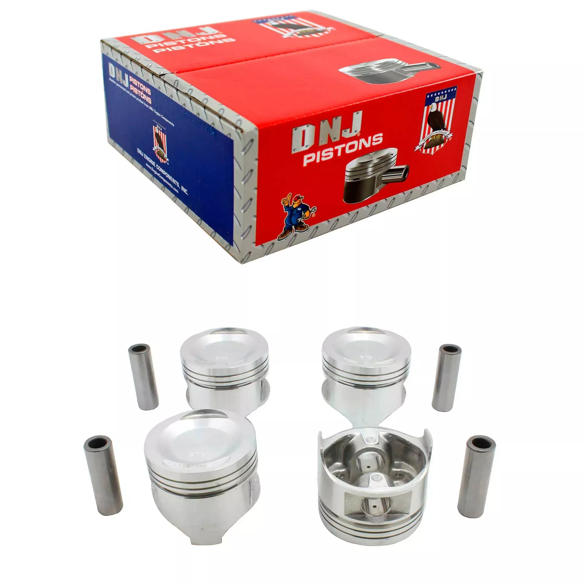 Piston Set 1987-1993 Mazda 2.2L (Oversizes Available)