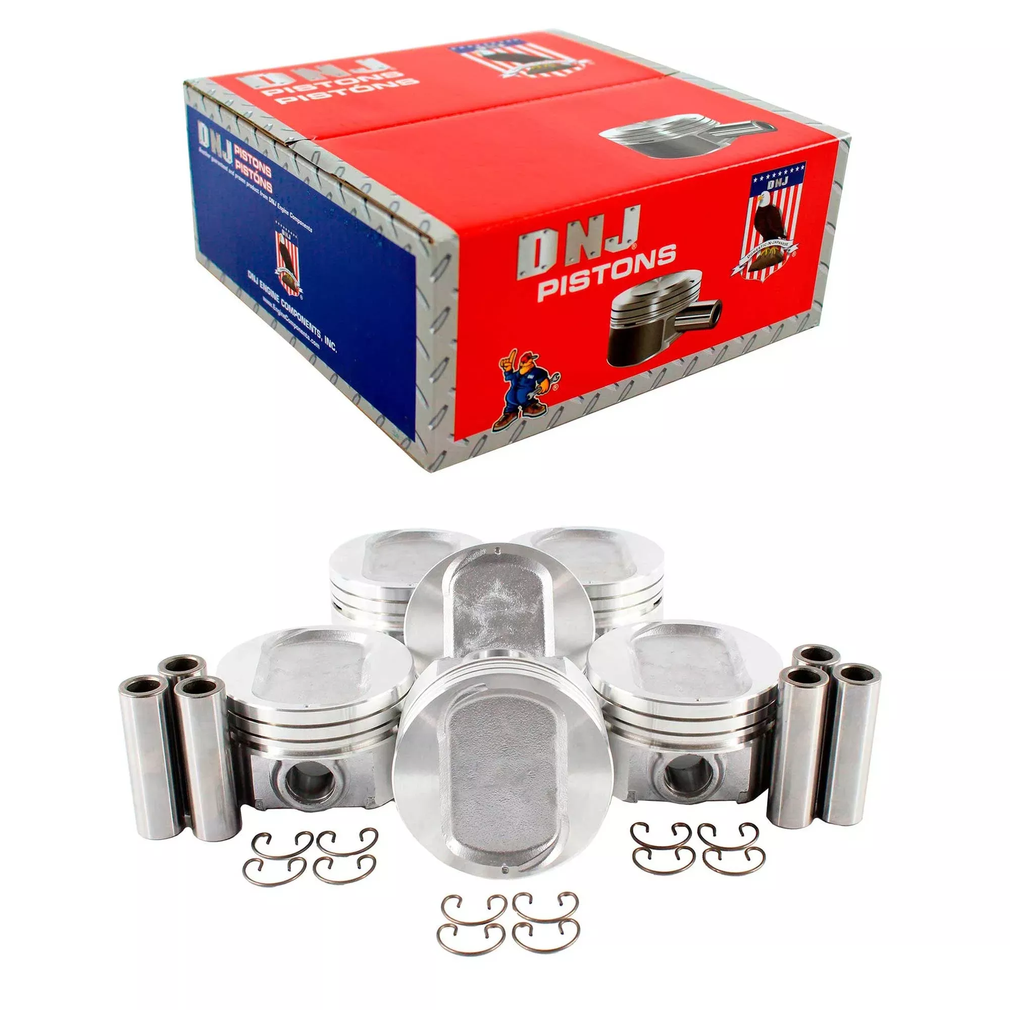 Piston Set 1989-1995 Ford,Mercury 3.8L (Oversizes Available)