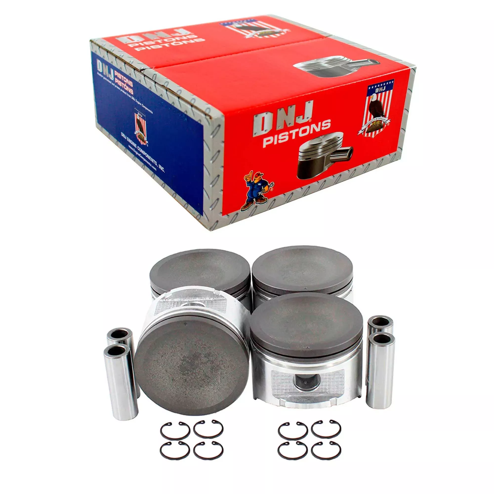 Piston Set 1991-1998 Nissan 2.4L (Oversizes Available)