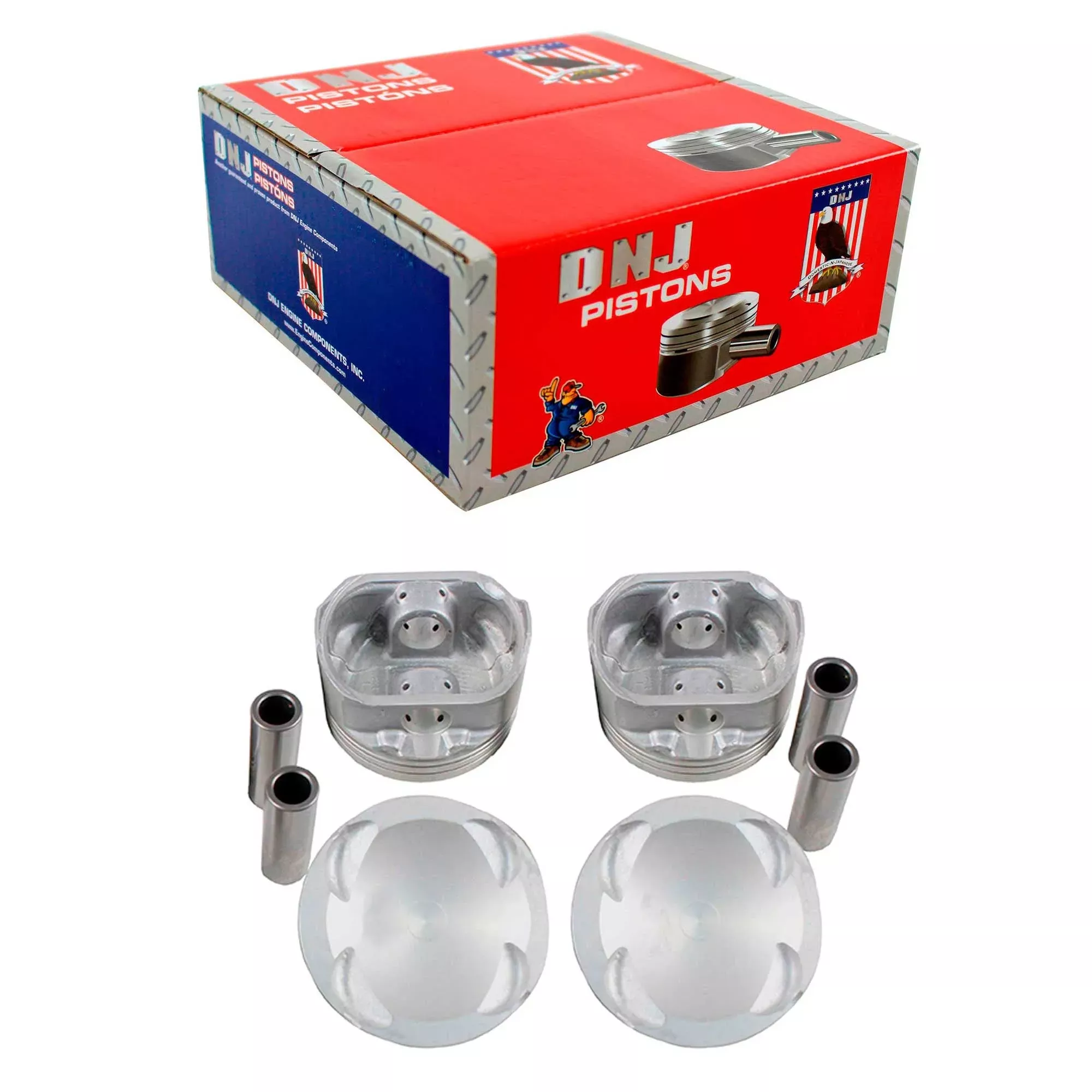 Piston Set 1993-2003 Ford,Mazda 2.0L (Oversizes Available)