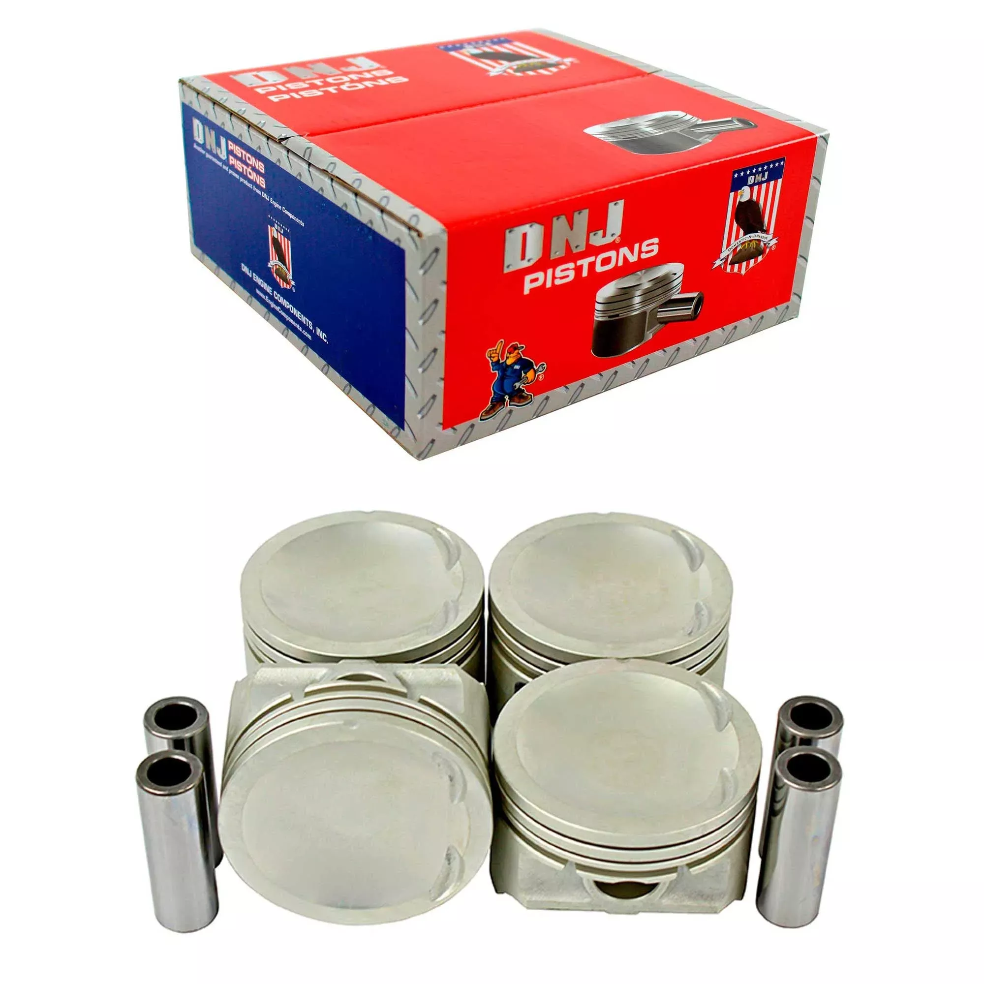 Piston Set 1998-2002 Daewoo,Isuzu 2.2L (Oversizes Available)