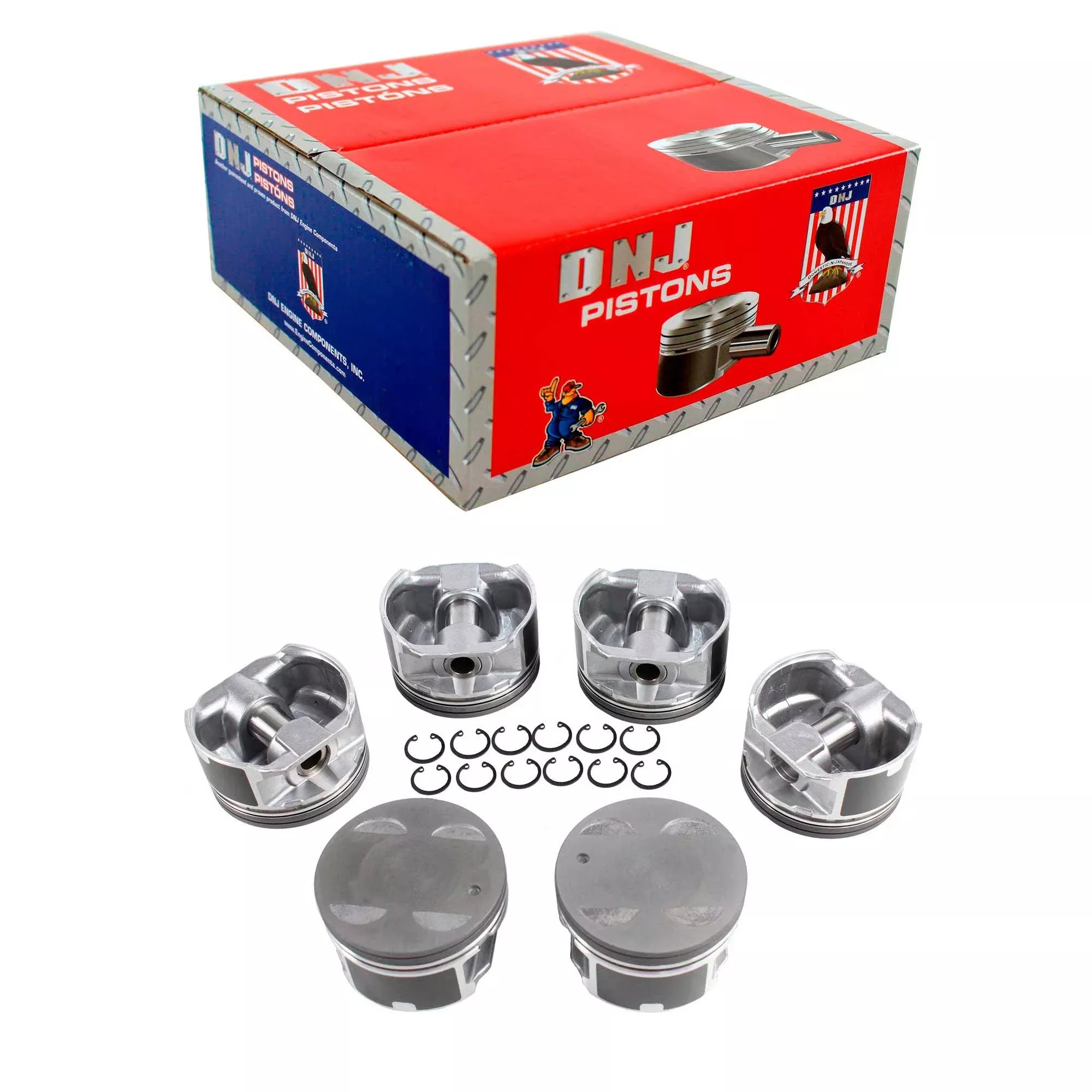 Piston Set 2004-2010 Lexus,Toyota 3.3L (Oversizes Available)