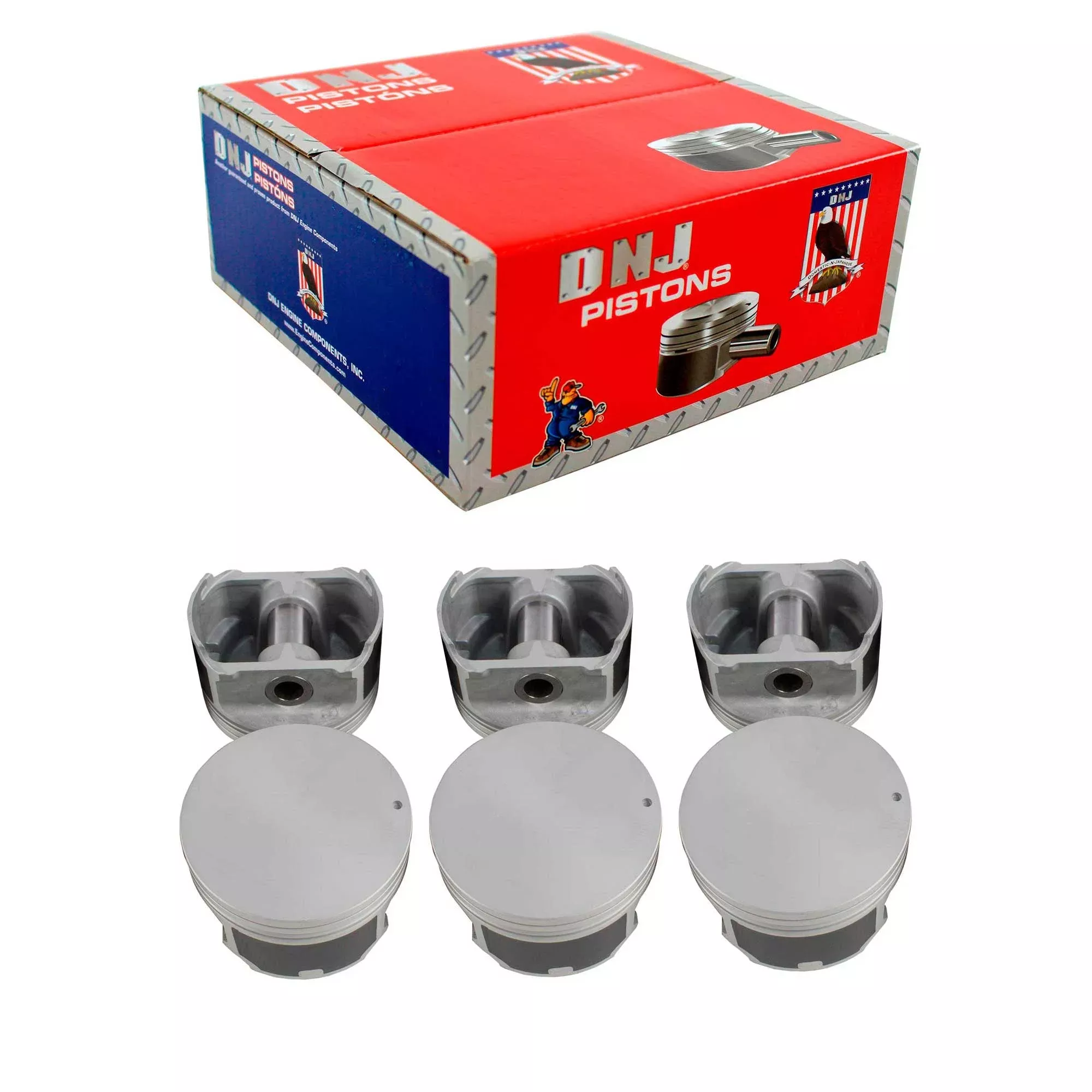 Piston Set 2005-2011 Ford,Land Rover,Mercury 4.0L (Oversizes Available)