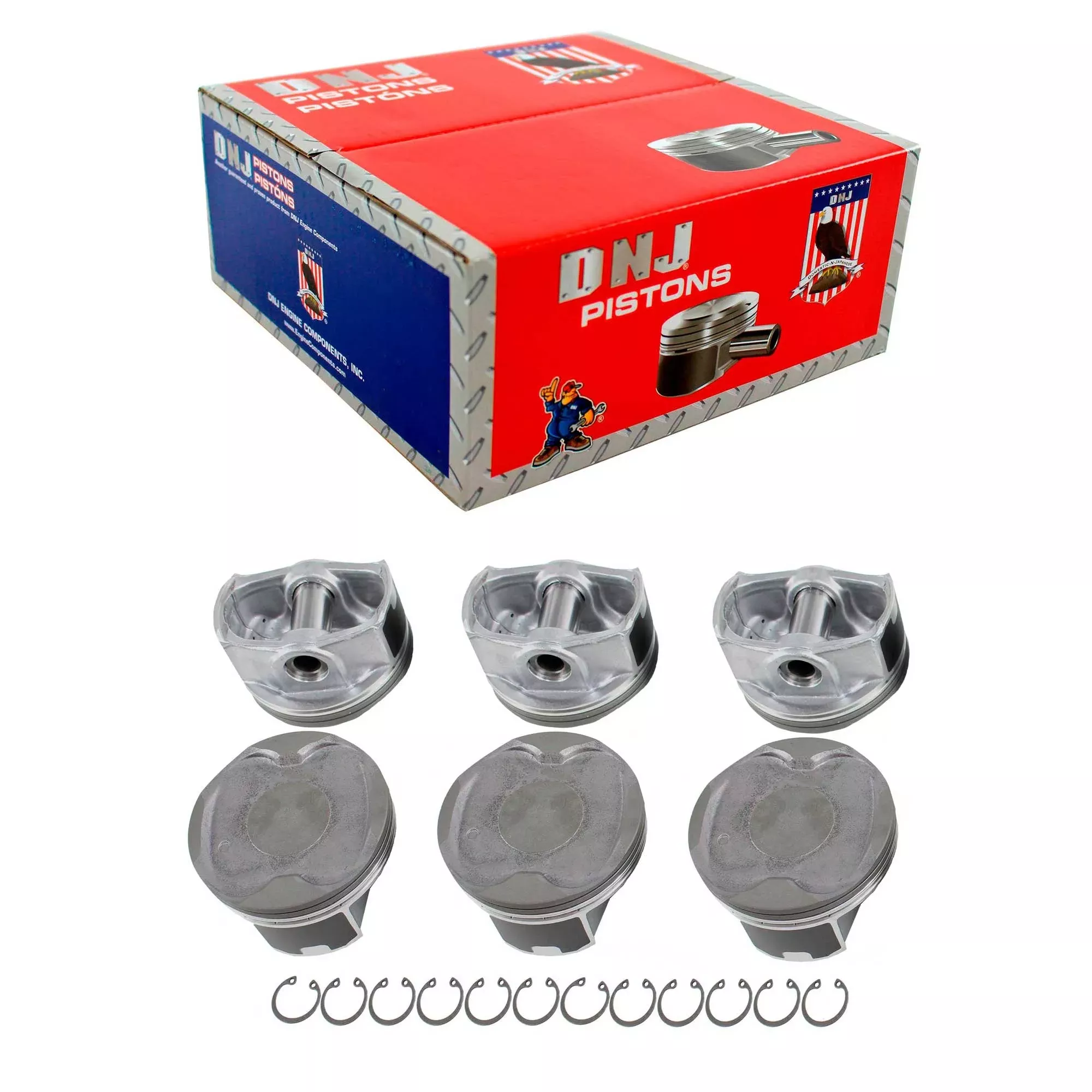 Piston Set 2005-2018 Lexus,Toyota 3.5L (Oversizes Available)