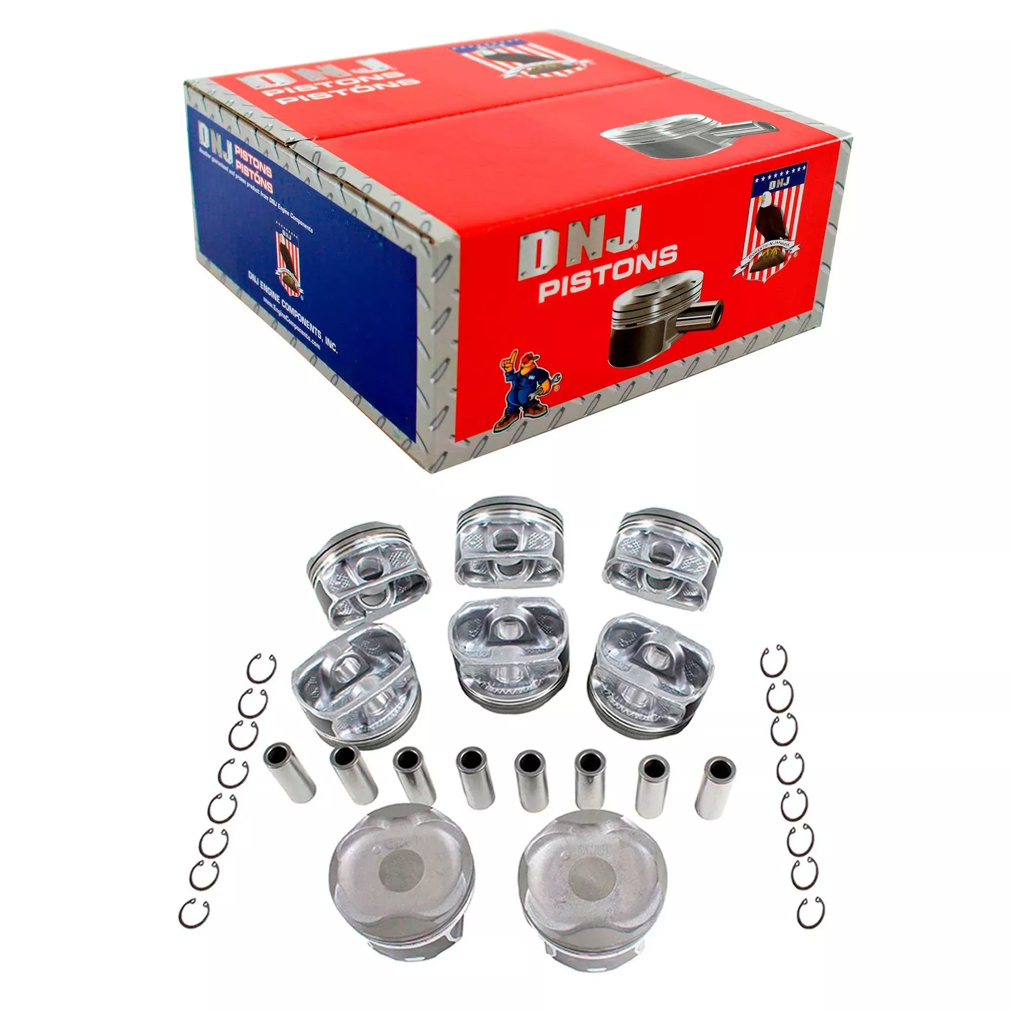 Piston Set 2007-2021 Lexus,Toyota 5.7L (Oversizes Available)