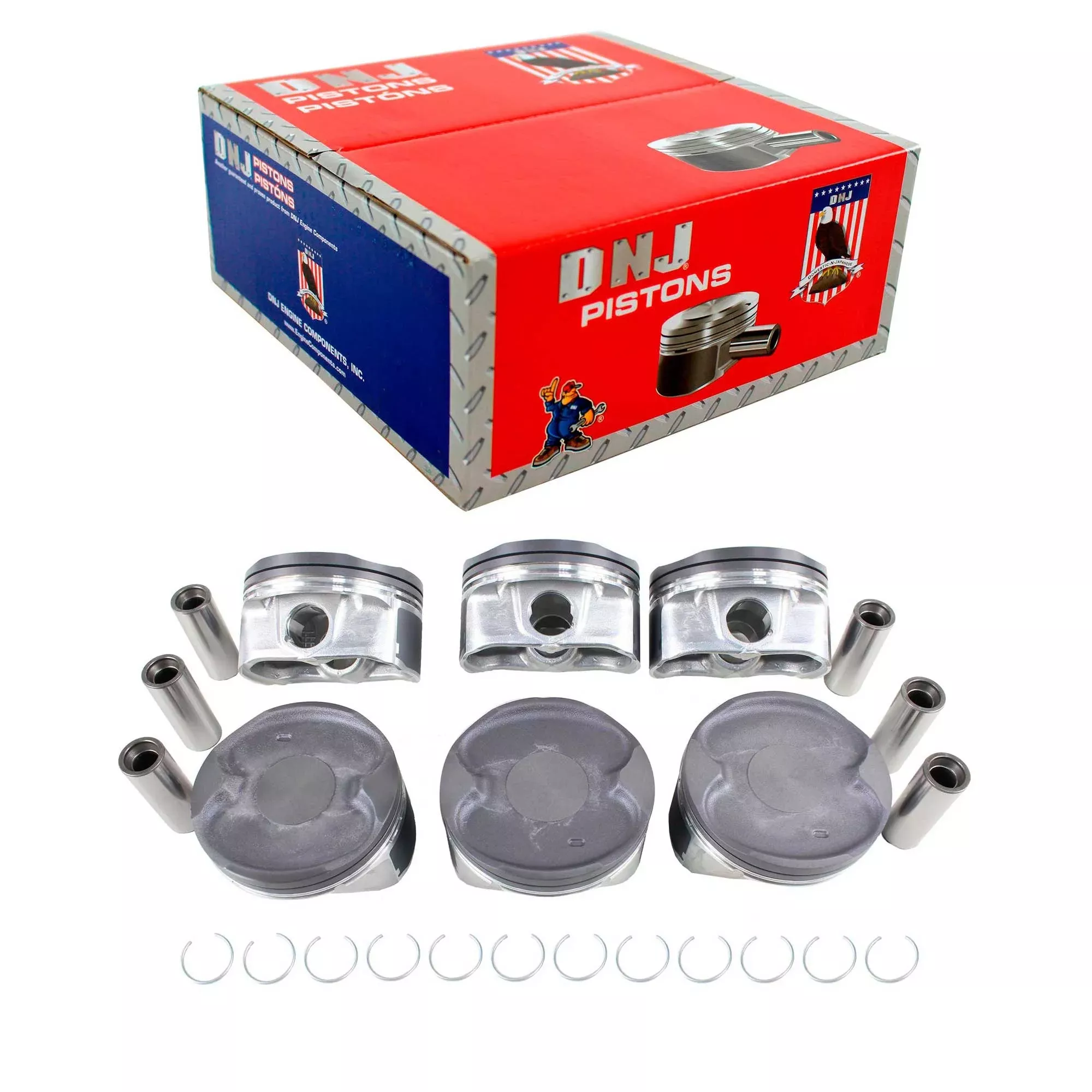 Piston Set 2010-2022 Toyota 4.0L (Oversizes Available)