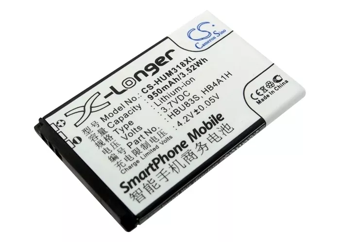 Plusfon U120e 401 401i 950mAh Mobile Phone Replacement Battery