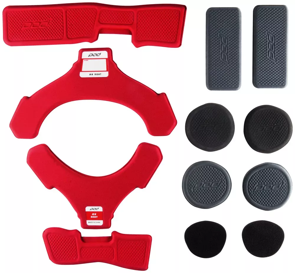Pod K4 MX PAD SET RED (right) – KP441-066-OS