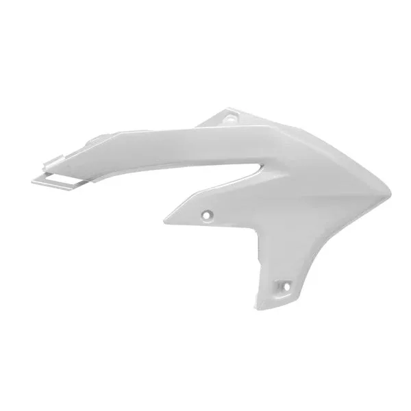 Polisport Radiator Scoop Yamaha (White)