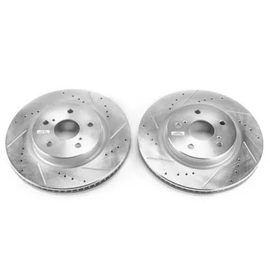 Power Stop JBR1763XPR Evolution Performance Front Brake Rotor Pair