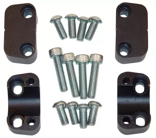 Powermadd Oversize Handlebar Handle Bar Adapter Clamp 44257 ATV Motorcycle