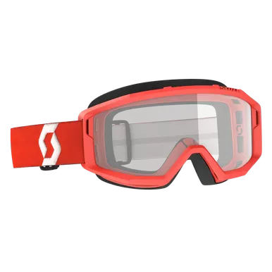Primal Goggle Red Clear Lens