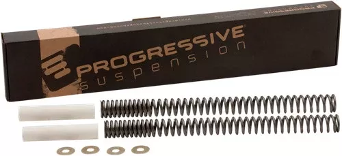 Progressive 49mm Heavy Duty Front Fork Spring Kit 04-17 Harley Dyna FXDL FXD