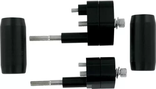 PSR No-Cut Fairing Black Protective Sliders (05-00922-02)